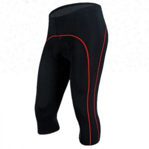 Red Border Black 3/4 Bicycle Tight Manufacturer